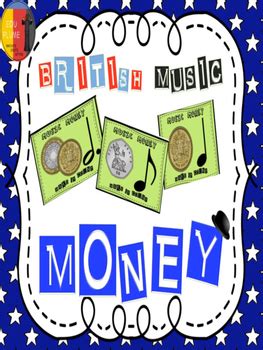 BRITISH MUSIC MONEY by EDUPLUME | Teachers Pay Teachers