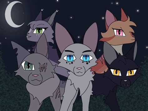 Darktail’s kin by Mintypebble | Warrior Cats