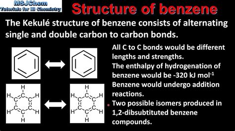 Kekule Structure Of Benzene