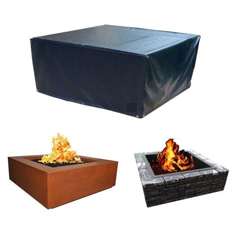 Custom-Made Square Fire Pit Covers | Waterproof And Durable