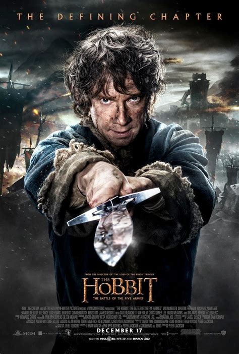 New Bilbo Poster for The Hobbit: The Battle of the Five Armies - IGN