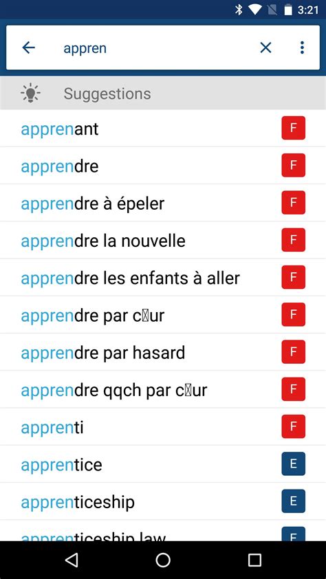 French English Dictionary & Translator Free for Android - APK Download