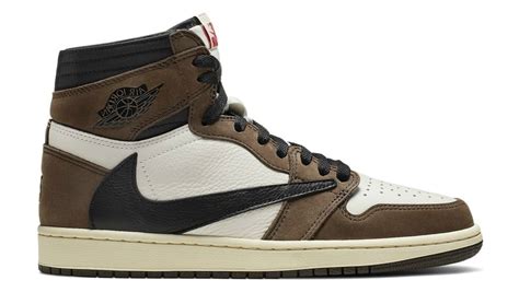 Travis Scott x Air Jordan 1 High OG TS SP Sail/Dark Mocha/University ...