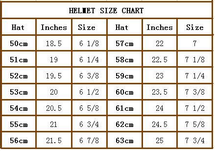 Size Guide For Riding Helmets - Super Horse Saddlery