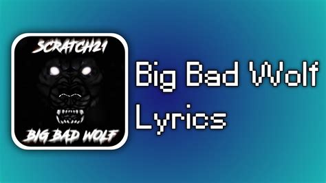 Big Bad Wolf Lyrics Chords - Chordify