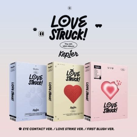 Kep1er - [LOVESTRUCK!] (4th Mini Album 3 Version SET) – kpopalbums.com