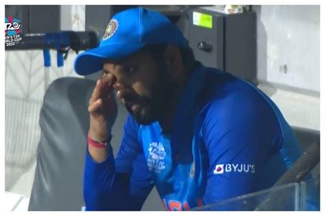 T20 World Cup 2022: Rohit Sharma Breaks Down In Tears After Indias 10 ...