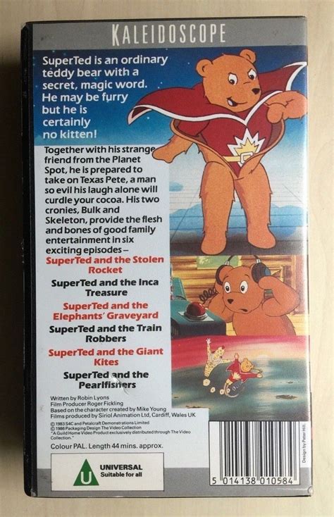 SuperTed - Volume 1 - Six Exciting Episodes | Video Collection International Wikia | Fandom