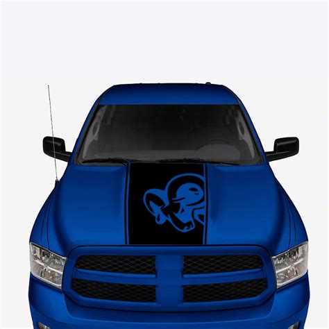 Dodge Decal Dodge Ram hood decals Dodge Ram 2009 - Present