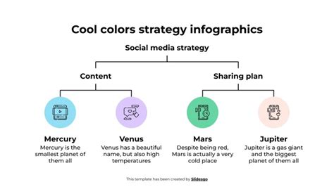 Cool Colors Strategy Infographics | Google Slides & PPT