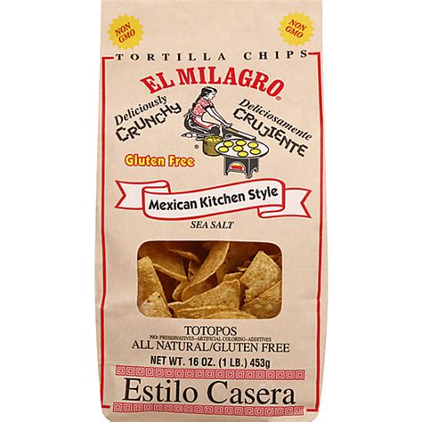 El Milagro Tortilla Chips 16 oz | Shop | Nam Dae Mun Farmers