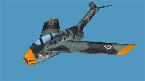 Focke-Wulf Ta 183 Huckebein (low poly) | 3D Warehouse