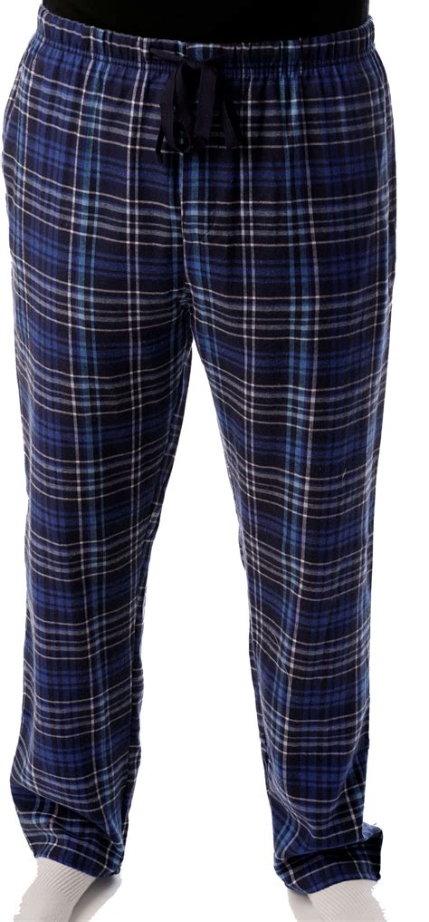 #followme Men's Flannel Pajamas - Plaid Pajama Pants for Men (Blue - Plaid, X-Large) - Walmart.com