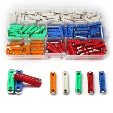 200pcs EU Fuses Dia 6mm GBC Automotive European Car/Auto Blade Fuse ...