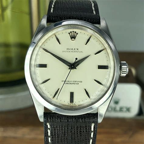 1956 Vintage Rolex Oyster Perpetual 6564 Original Dial & Hands Cal ...