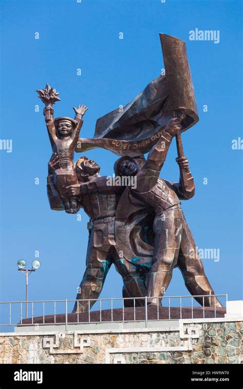 Vietnam, Dien Bien Phu, Victory Monument Stock Photo - Alamy