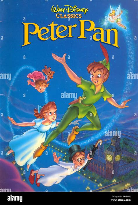 PETER PAN (1953) ANIMATION CREDIT DISNEY PTP 001PP Stock Photo - Alamy