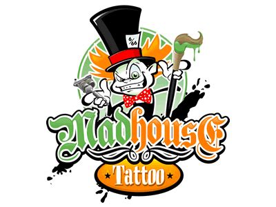 Madhouse Tattoo logo by The Logo Factory on Dribbble