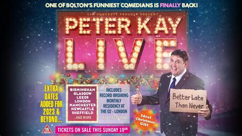 Peter Kay Live Seating Plan - Utilita Arena Birmingham