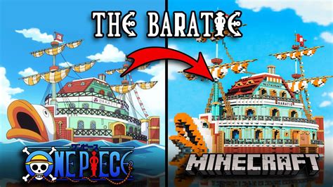 I recreated The Baratie from One Piece in Minecraft - YouTube