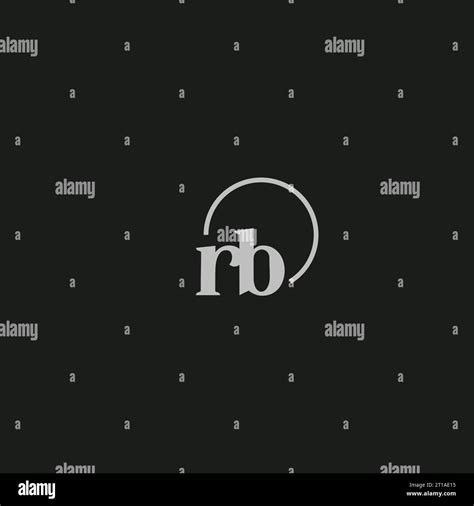 RB initials logo monogram design ideas Stock Vector Image & Art - Alamy