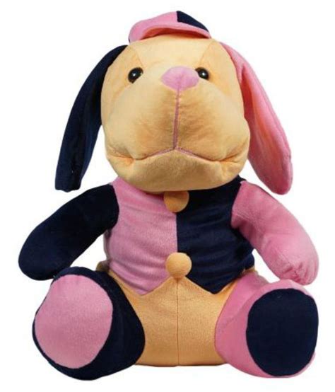 Ultra Lovely Droopy Dog Plush Stuffed Toy 13 Inches - Light Pink &Dark ...