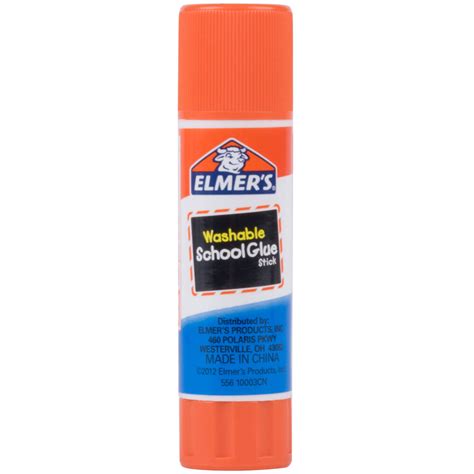 Elmer's EPIE501 0.24 oz. Clear School Glue Stick - 60/Box