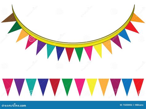 Colourful Flags Royalty Free Stock Image - Image: 7500006