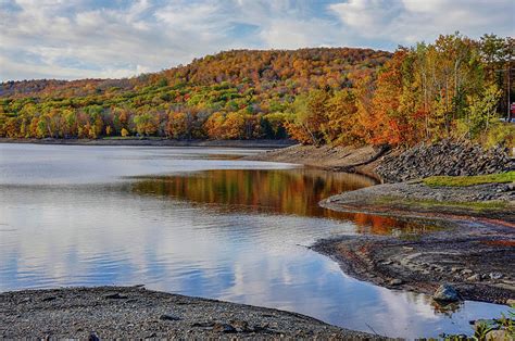 Wilmington VT Harriman Reservoir Fall Foliage Autumn Vermont Photograph ...