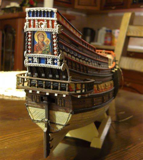 Spanish Galleon 1607 by kirill4 - Lee - PLASTIC - 1:100 - - Kit build ...