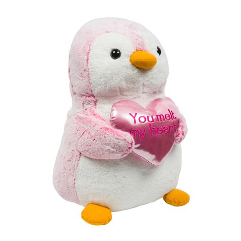 Wholesale PLUSH,21.5""PINK PENGUIN YOU ME | AURORA | PINK