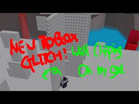 This new ROBLOX glitch can let you clip through wall!!! (Wall clipping glitch) - YouTube