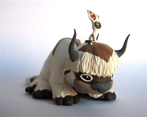 Appa and Momo Sculpture by DragonsAndBeasties on DeviantArt