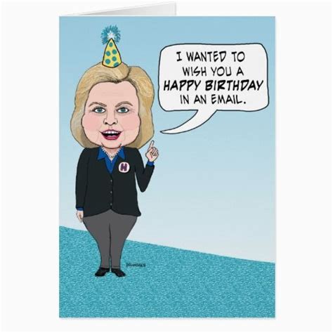 Hillary Clinton Happy Birthday Card | BirthdayBuzz