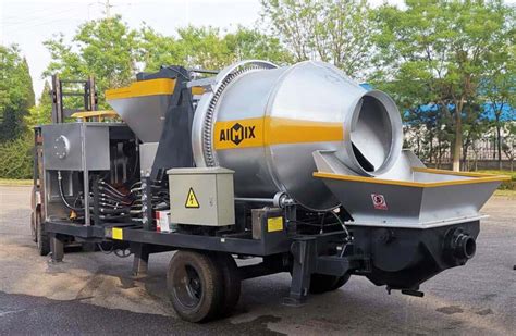 Aimix Providing Reasonable Concrete Mixer Pump Price