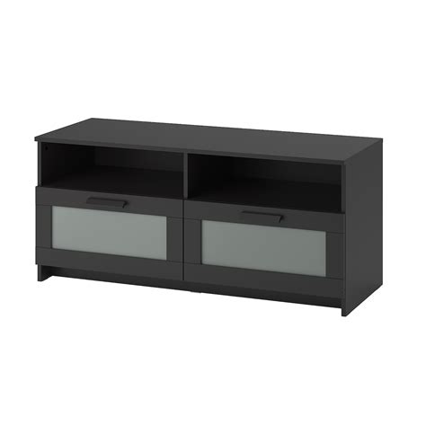 BRIMNES TV unit, black, 471/4x161/8x207/8" - IKEA