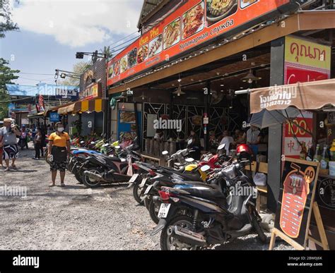 dh Rawai Restaurants PHUKET THAILAND Thai Bikes outside restaurant ...