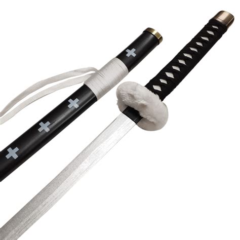 One Piece Trafalgar Law White Wooden Katana - Knives & Swords Specialist