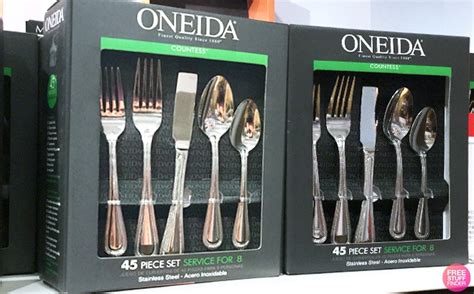 Oneida Silverware Set $8.24 | Free Stuff Finder