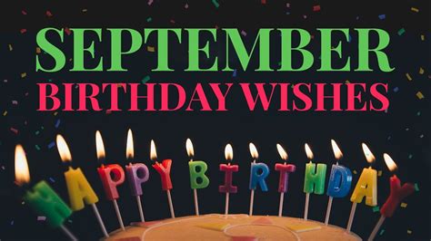 Happy September Birthday Wishes, Messages & Quotes - YouTube