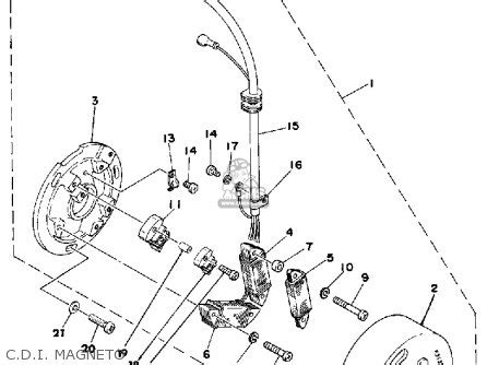 Yamaha DT250 1979 USA parts lists and schematics