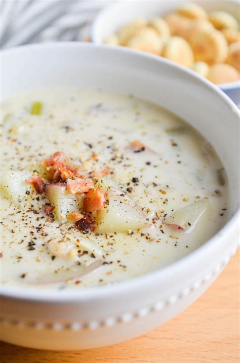 Creamy New England Clam Chowder Recipe | Life's Ambrosia