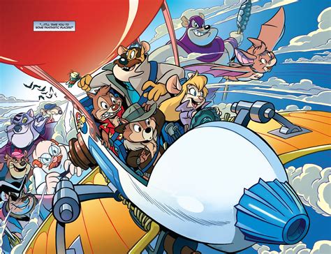 First Look: Preview Chip 'n' Dale Rescue Rangers comic from Boom ...