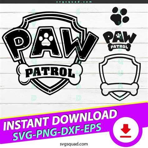 Skye Paw Patrol SVG PNG EPS DXf Cutting Files Cricut Silhouette