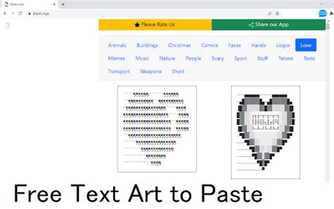 Text Art for Google Chrome - Extension Download