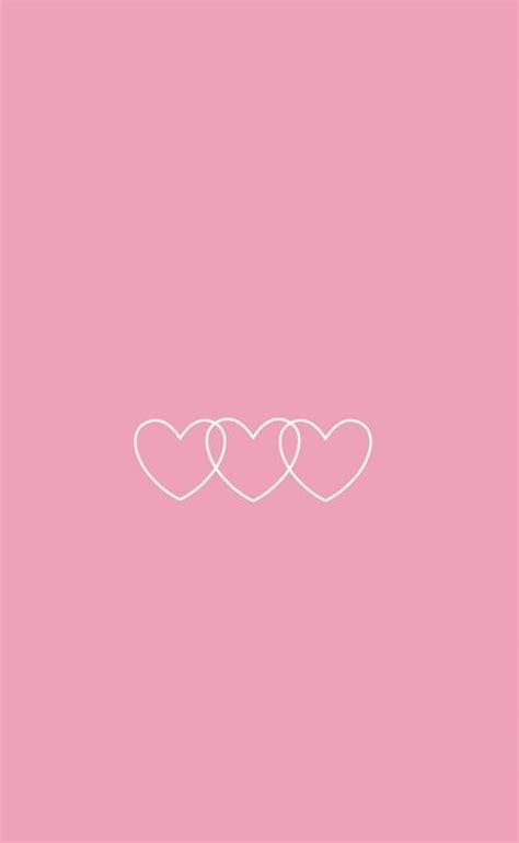 Pink Heart Wallpaper - EnWallpaper