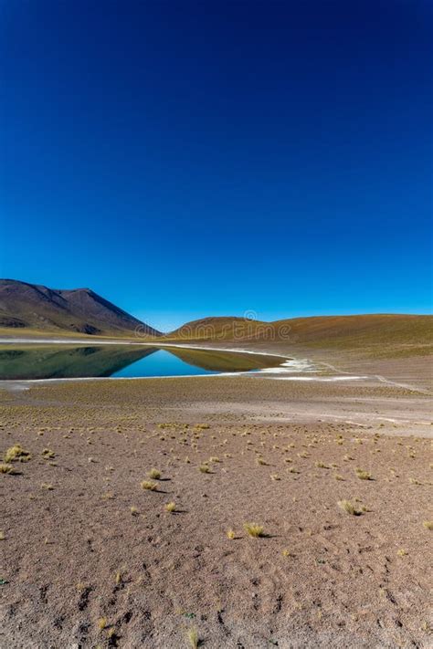 Desert Landscape of the Highlands of Chile Stock Image - Image of ...