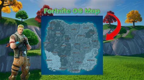 Fortnite Chapter 4 Season 5 map: All confirmed OG drop spots | Esports.gg