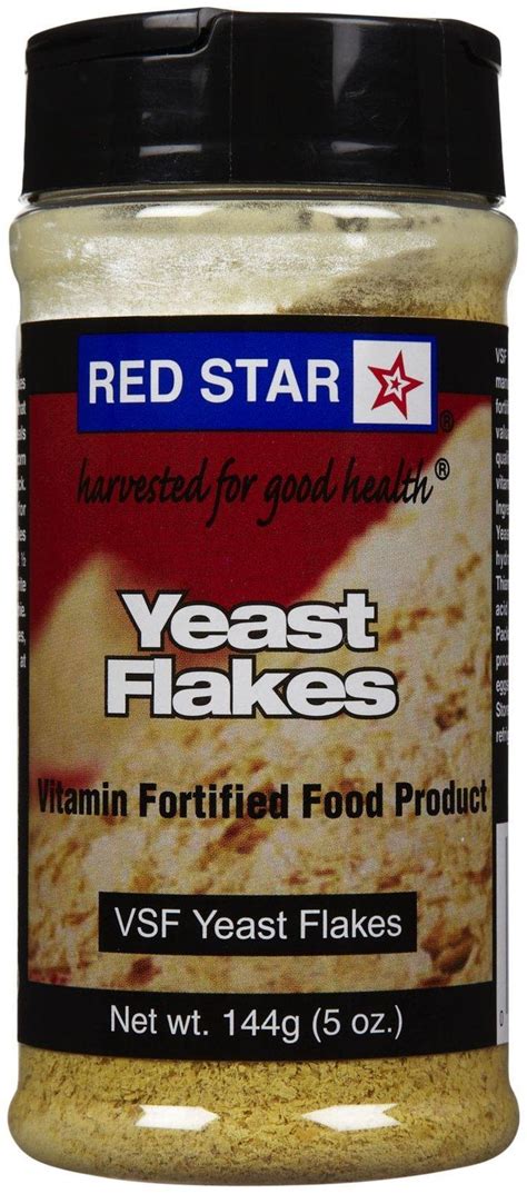 Red Star Mini Nutritional Yeast - 5 oz | Vegan, Non-GMO Superfood