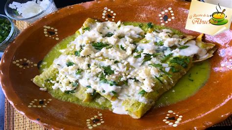 Enchiladas Verdes De Pollo Con Chile Poblano - Noticias de Pollo